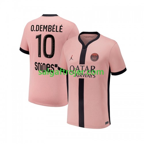 Paris Saint-Germain PSG Ousmane Dembele 10 Fodboldtrøjer 3. sæt 2024/25 Kort ærmer Paris Saint-Germain PSG Ousmane Dembele 10 Fodboldtrøjer 3. sæt 2024/25 Kort ærmer